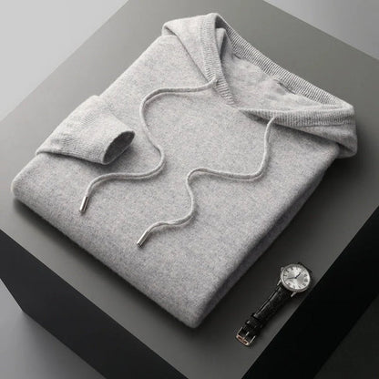 Men’s Hooded Knit Sweater