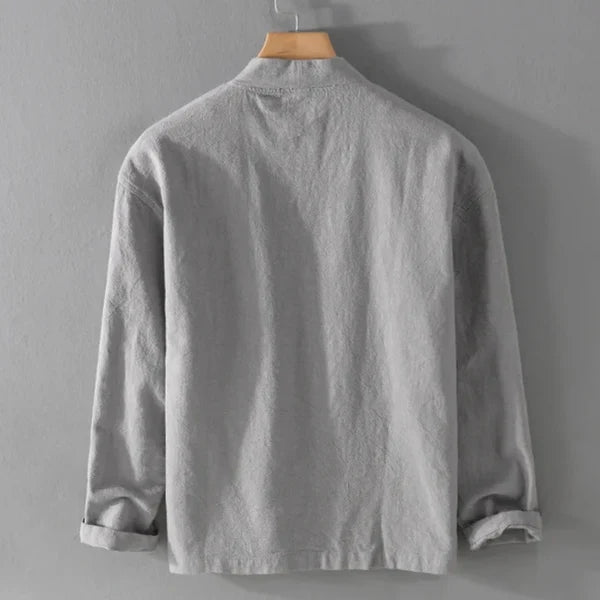 Men’s Relaxed Open-Front Kimono Jacket