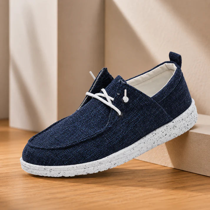 Men's Casual Lace-Up Walking Shoes
