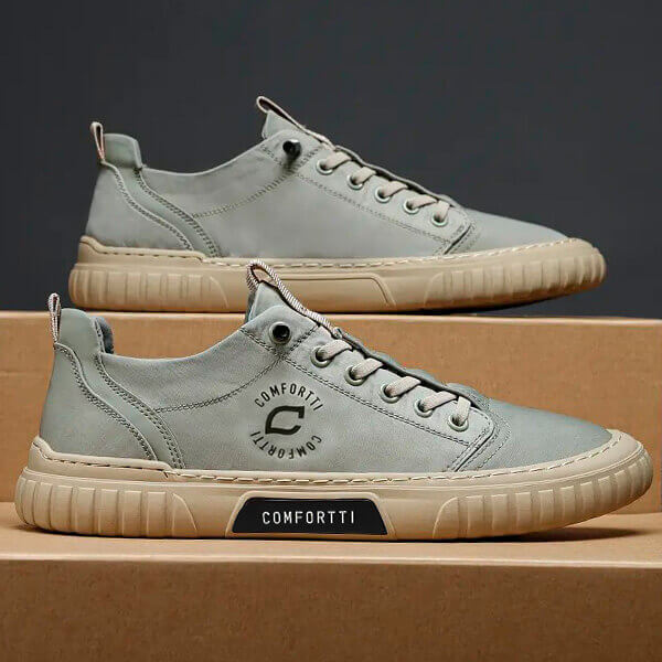 Men’s Lightweight Low-Top Lace-Up Sneakers