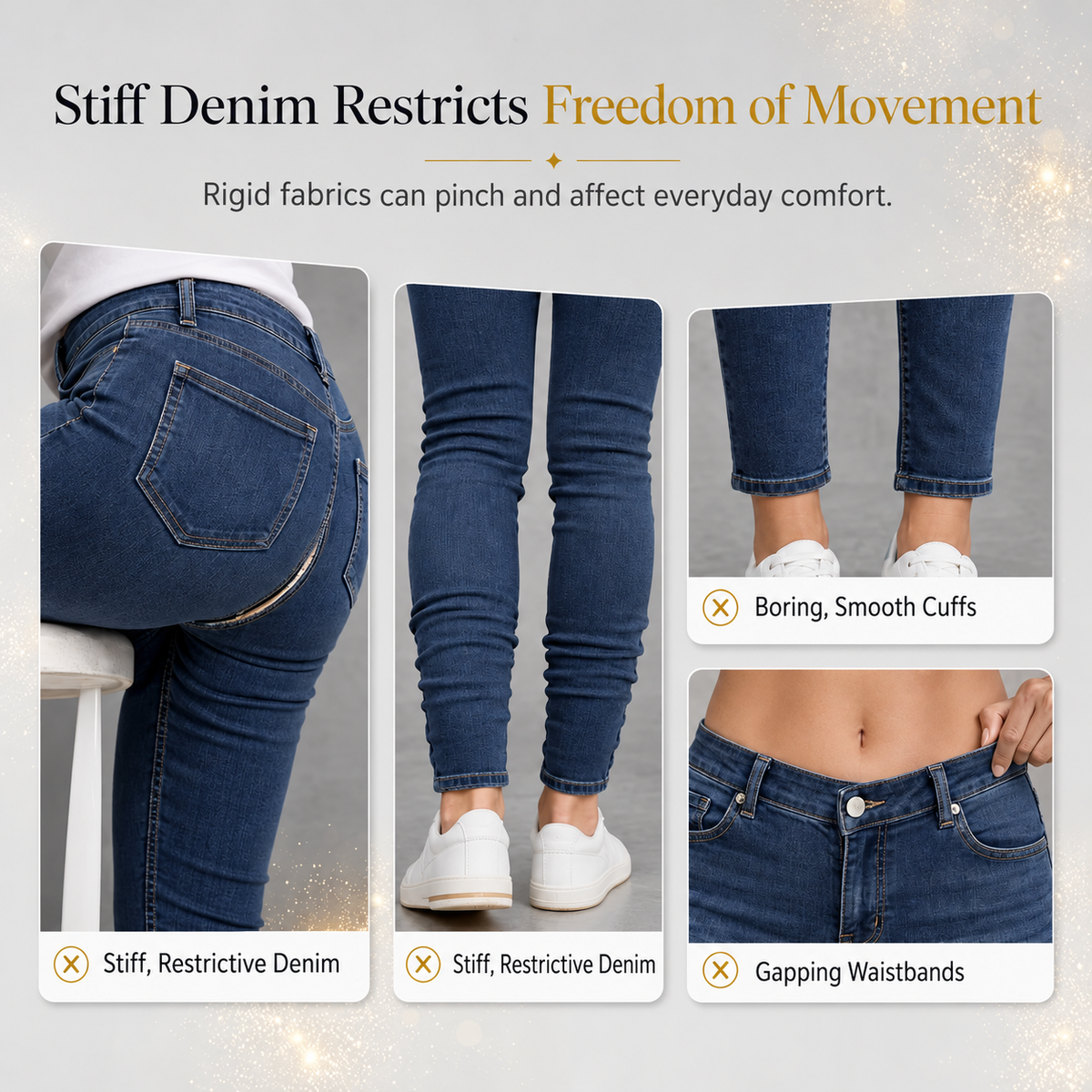Women's Pearl-Detail Skinny Jeans