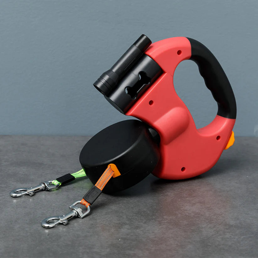 Dual Dog Retractable Leash