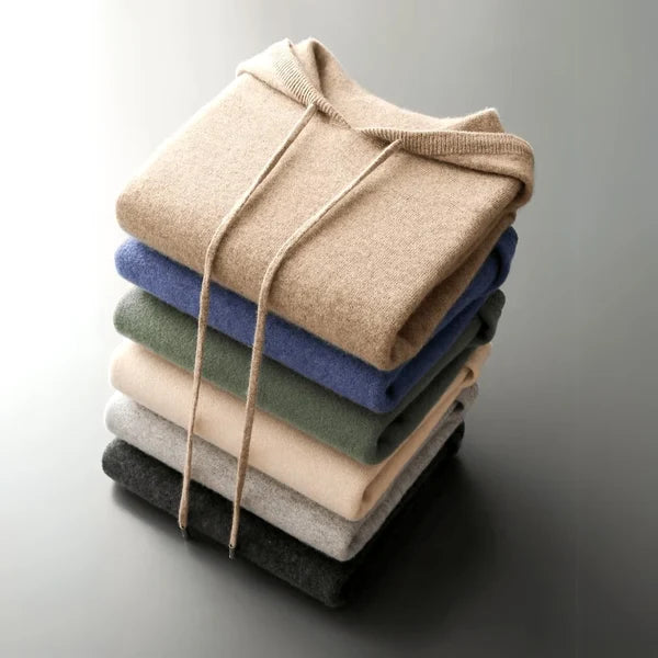 Men’s Hooded Knit Sweater