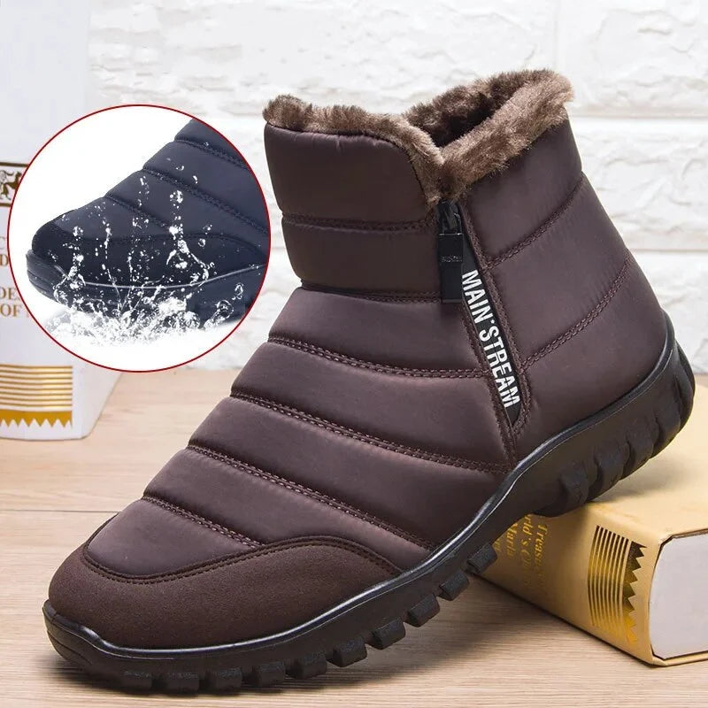 Men’s High-Top Zip Shoes