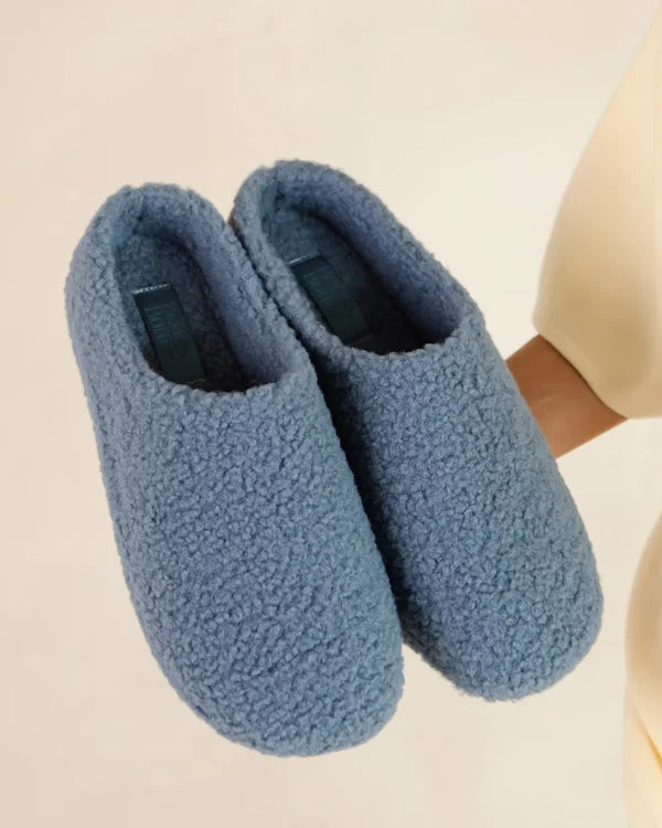 Sherpa Backless Slippers