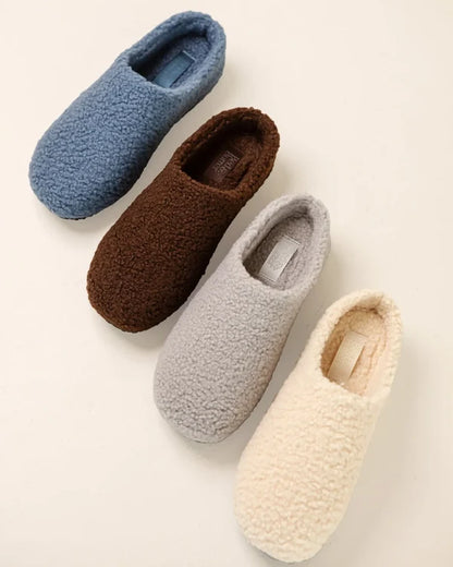 Sherpa Backless Slippers