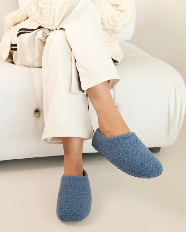 Sherpa Backless Slippers