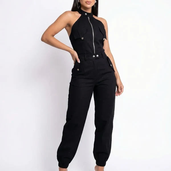 Women’s Cargo Jumpsuit