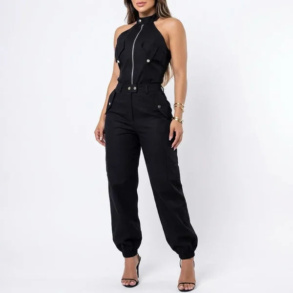 Women’s Cargo Jumpsuit