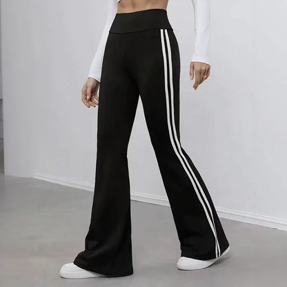 Women's High Waist Flare Pants