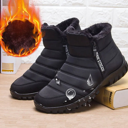 Men’s High-Top Zip Shoes