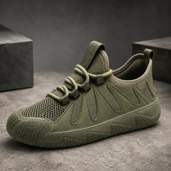 Men's Textured Panel Sneakers