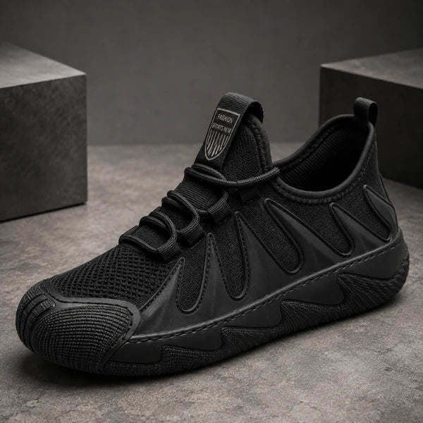 Men's Textured Panel Sneakers