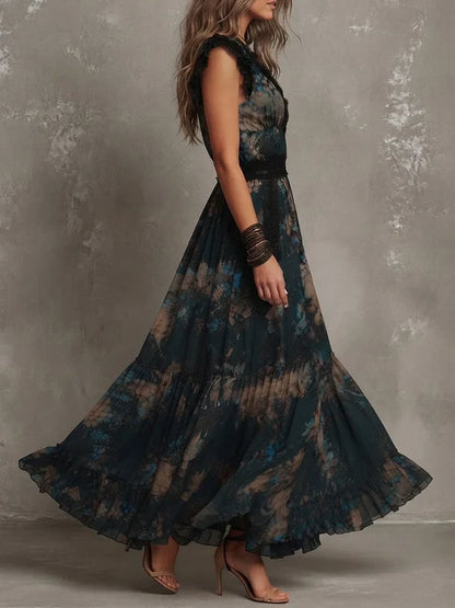 Women’s Floral Tiered Dress