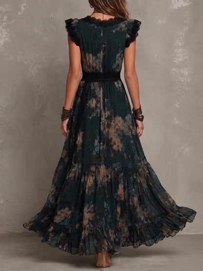 Women’s Floral Tiered Dress