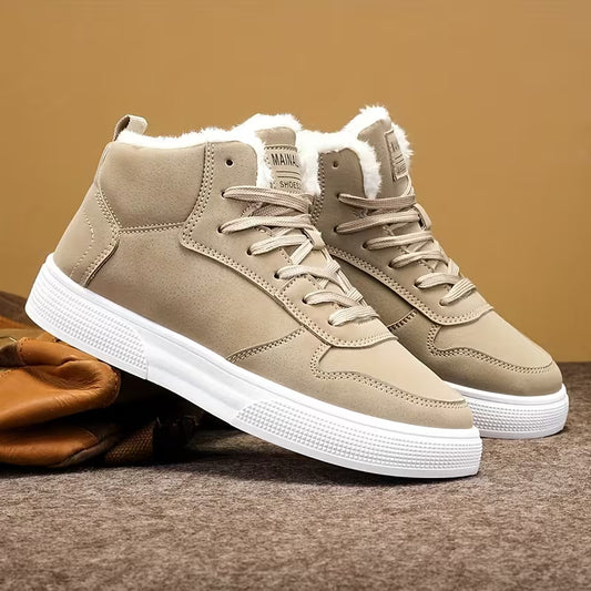 Men’s Warm Mid-Top Winter Boots