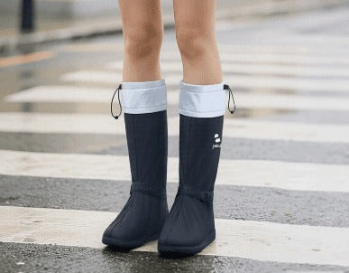 Foldable High-Top Shoe Covers