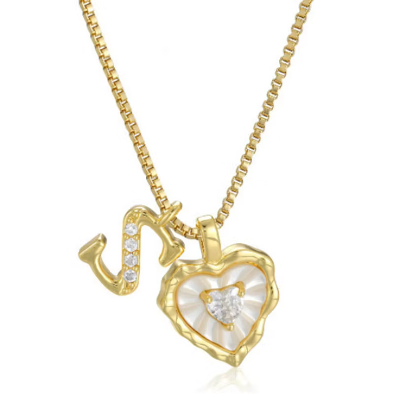 Women’s Heart-Shaped Pendant Necklace