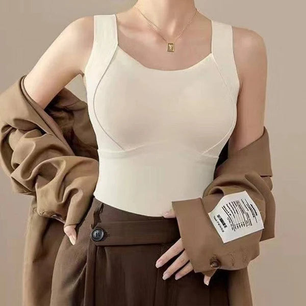 Women’s Tank Top with Built-In Shelf Bra