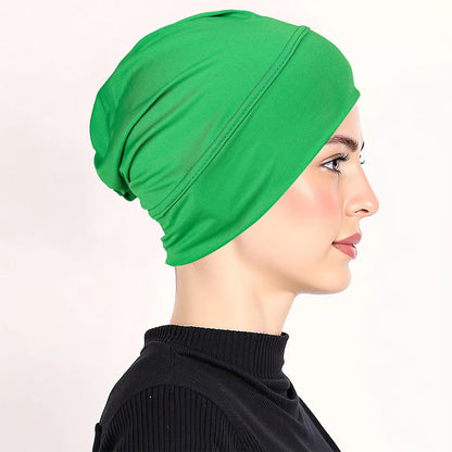 Soft Stretch Turban Cap for Women