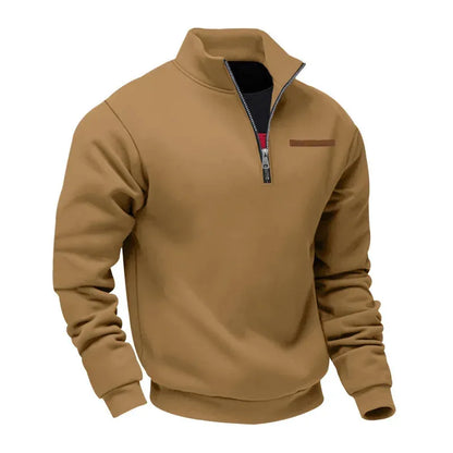 Men’s Casual Half-Zip Comfort Pullover