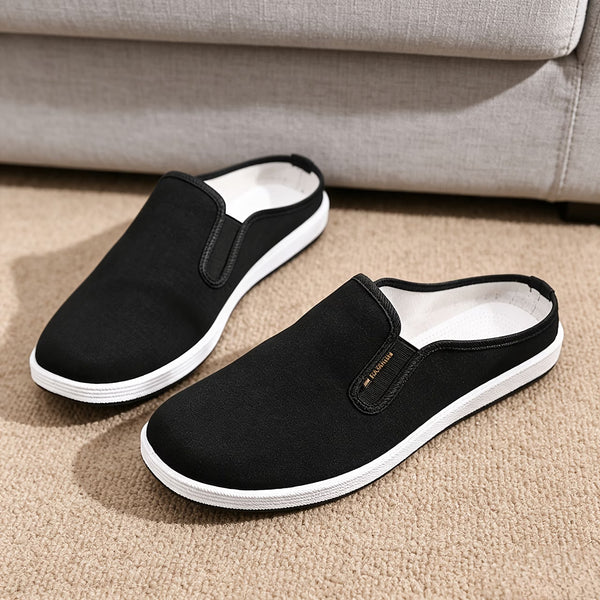 Men’s Wide-Toe Casual Mule Slides