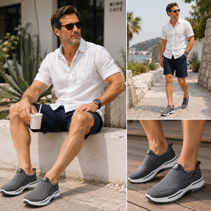 Men's Slip-On Casual Walking Shoes