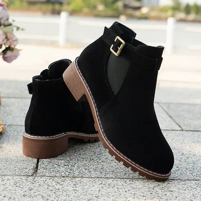 Women's Buckle Ankle Boots