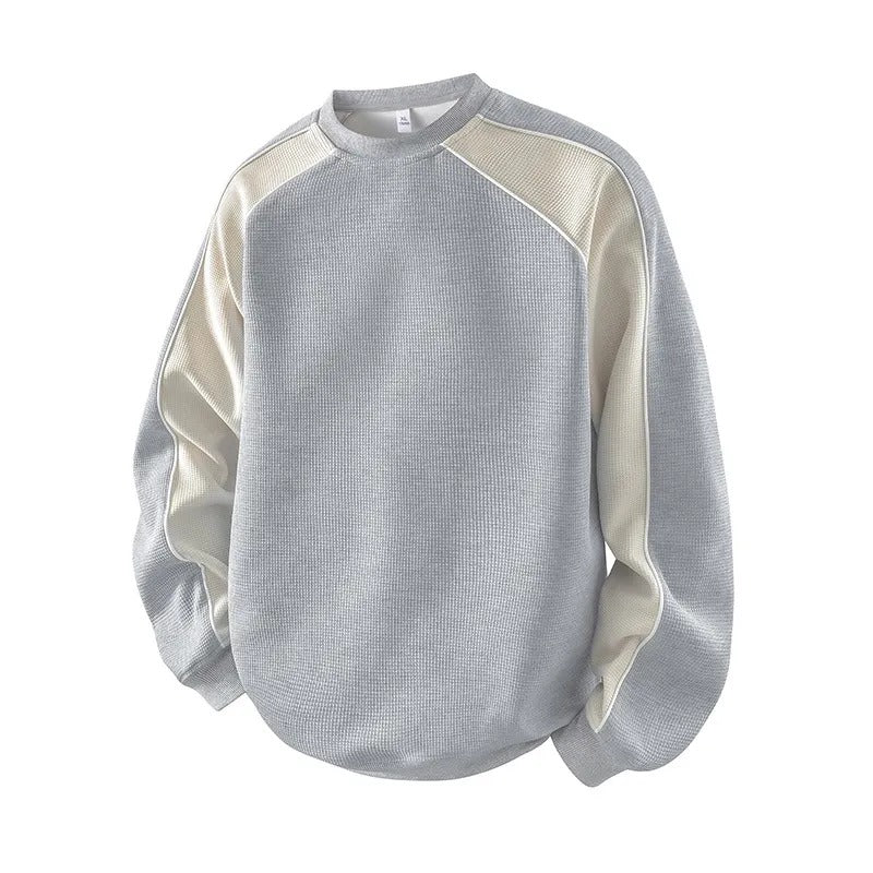 Men's Panel Detail Crewneck Sweatshirt