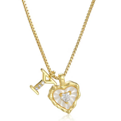 Women’s Heart-Shaped Pendant Necklace
