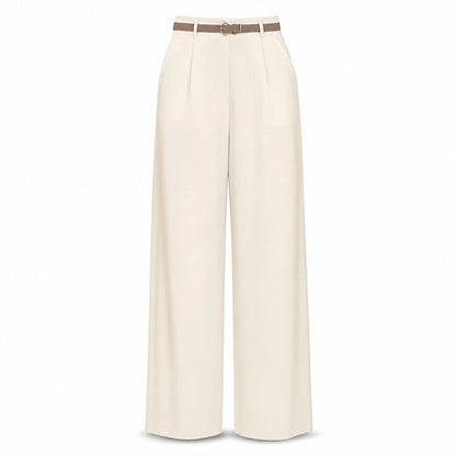 Women's High-Waisted Wide-Leg Pants