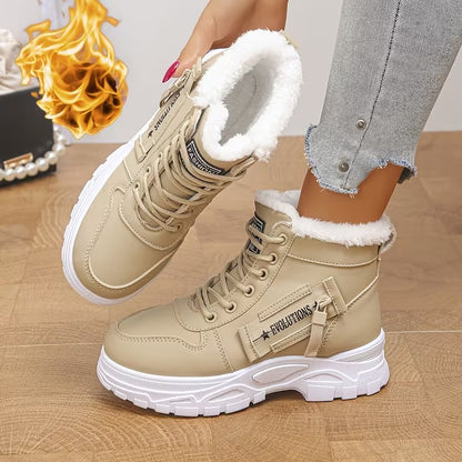 Women's Lace-Up High-Top Shoes