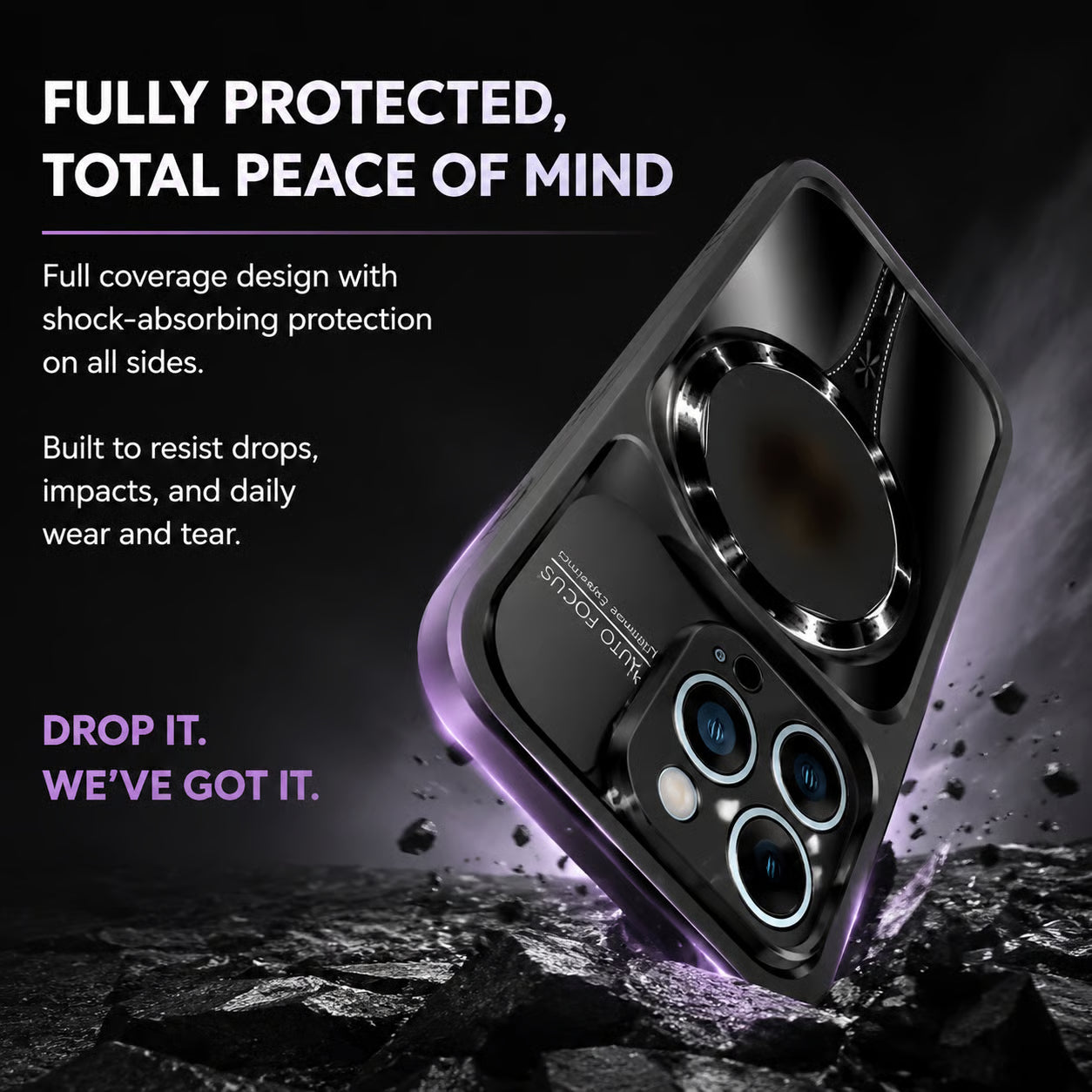 Magnetic Compatible iPhone Case