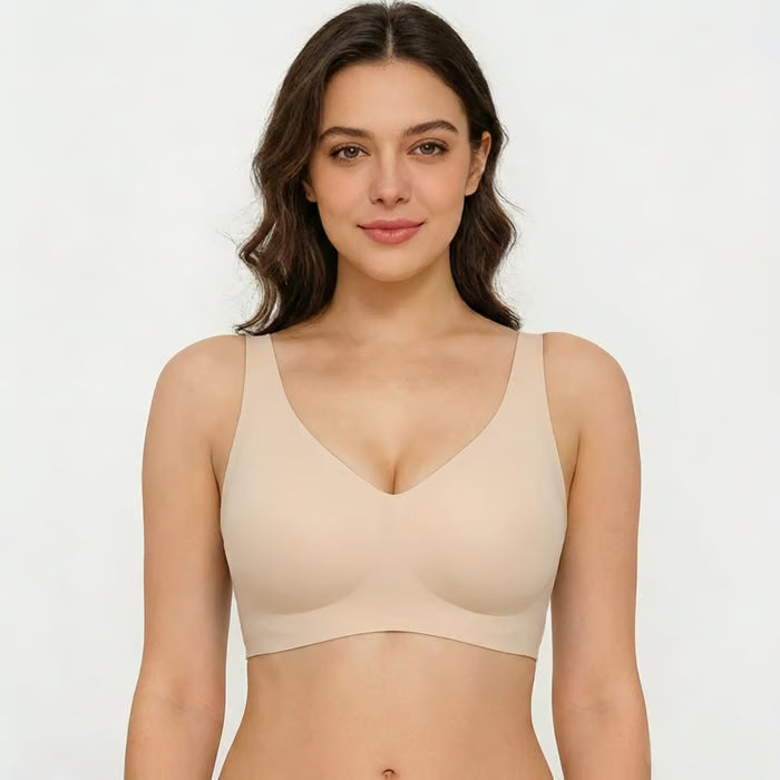 Women's Wirefree V-Neck Bra