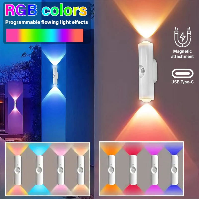 Rechargeable Motion Sensor LED Wall Light