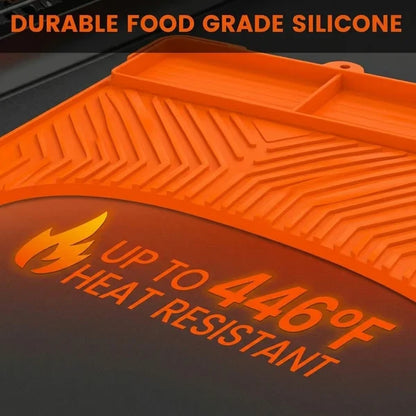 Silicone Grill Side Shelf Mat