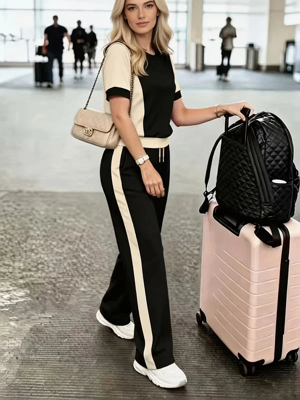 Women's T-Shirt and Pants Set