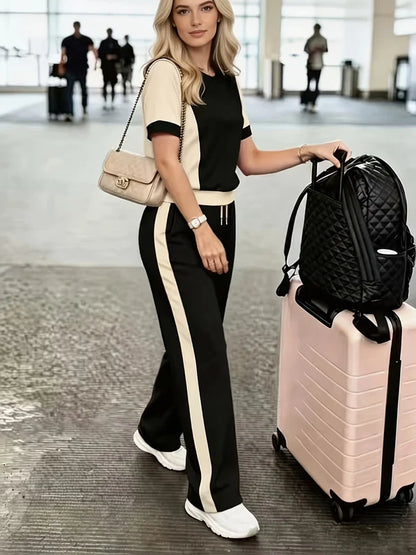 Women's T-Shirt and Pants Set