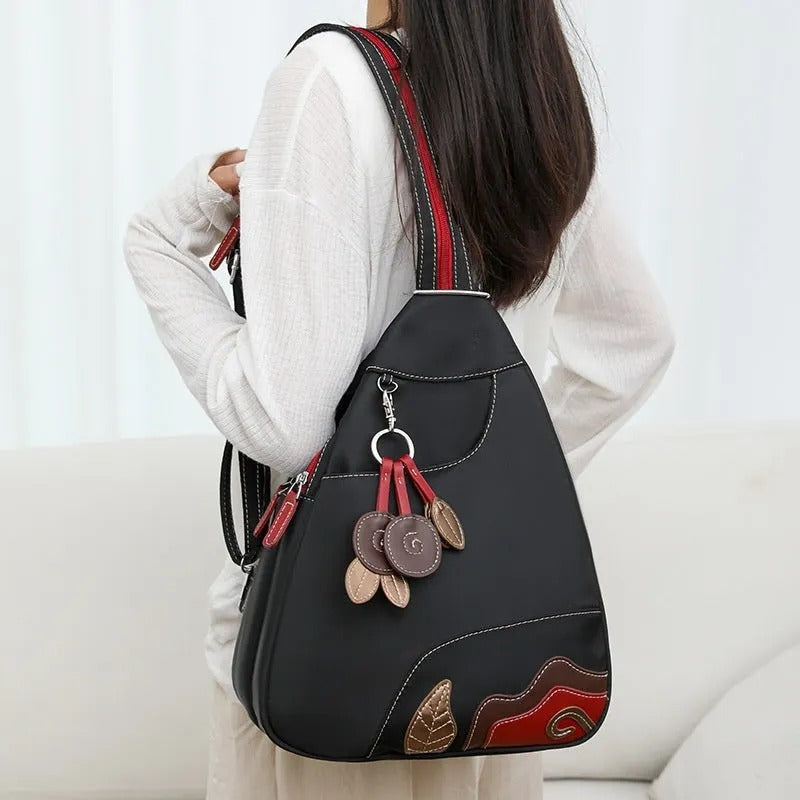 Women's Decorative Shoulder Backpack