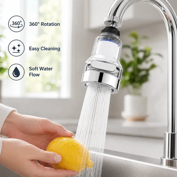360° Swivel Filter Faucet Attachment