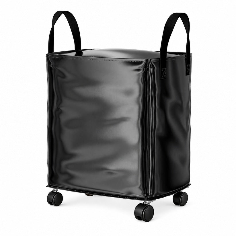 Rolling Storage Tote with Carry Handles