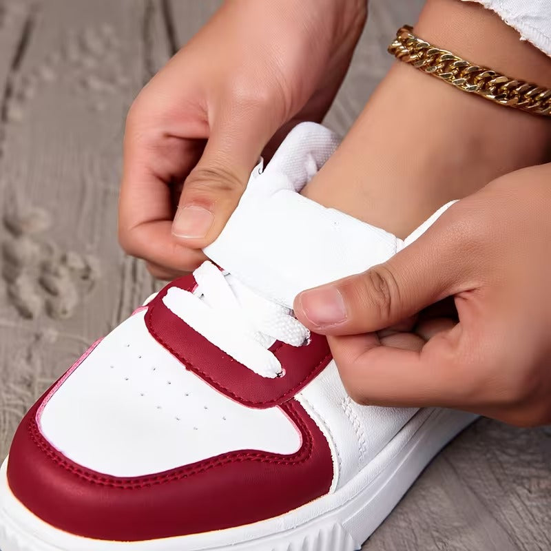 Unisex Low-Top Lace-Up Sneakers