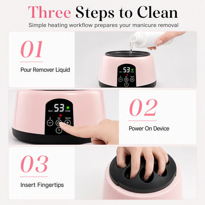 Electric Steam Nail Polish Remover