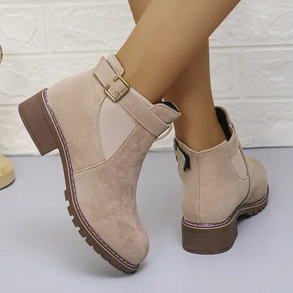 Women's Buckle Ankle Boots