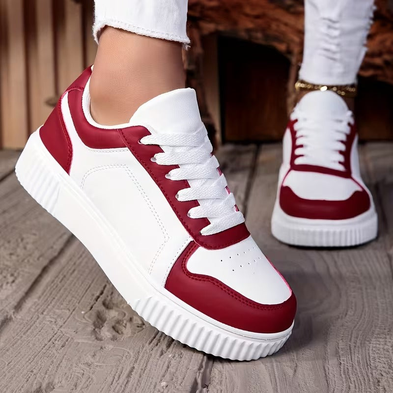 Unisex Low-Top Lace-Up Sneakers