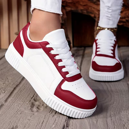 Unisex Low-Top Lace-Up Sneakers