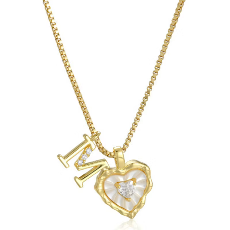 Women’s Heart-Shaped Pendant Necklace