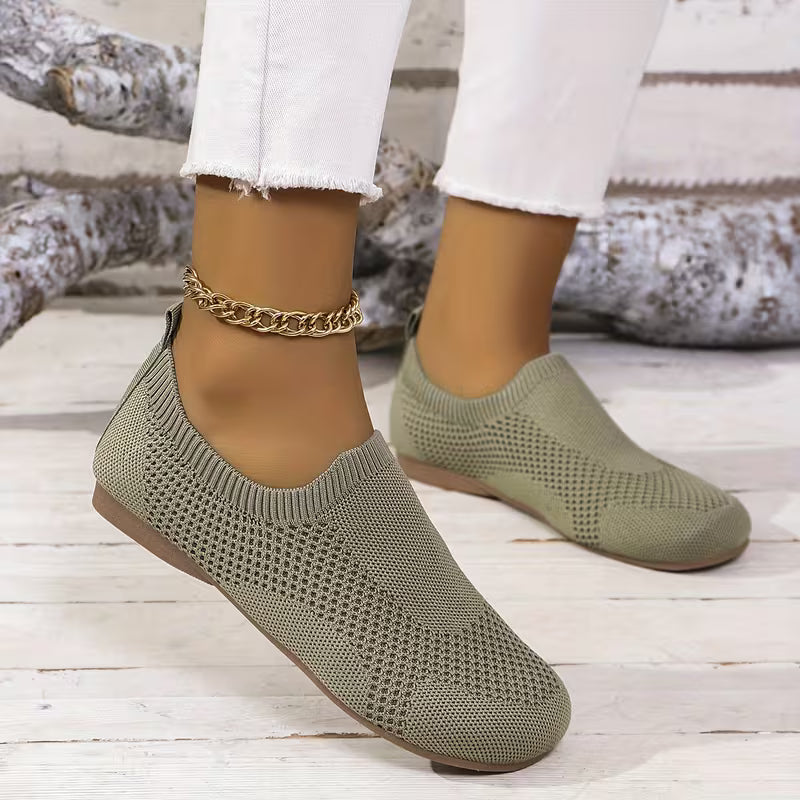 Women's Knit Slip-On Sneakers