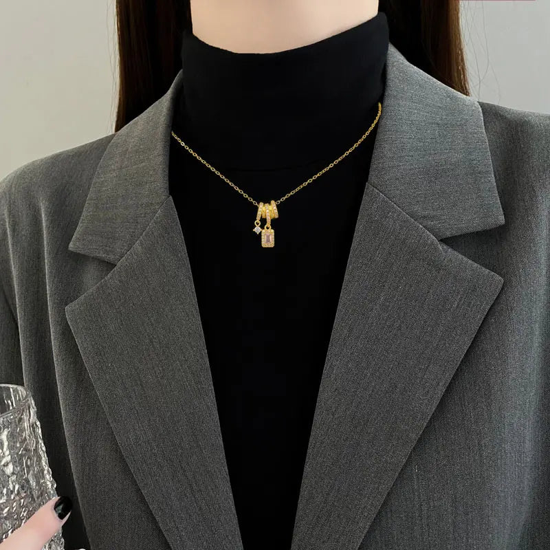 Women's Cubic Zirconia Pendant Necklace