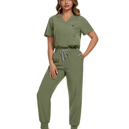 Women’s V-Neck Scrub Set